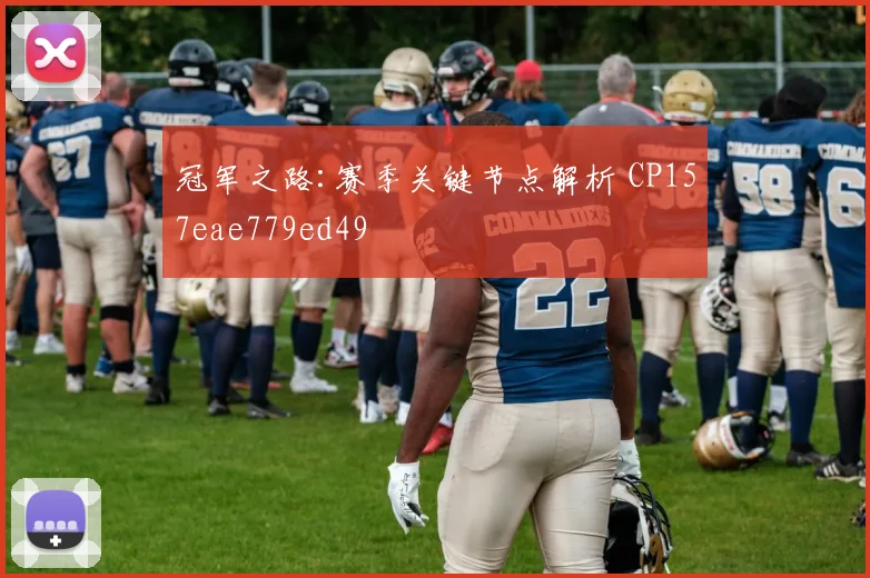 冠军之路:赛季关键节点解析 CP157eae779ed49